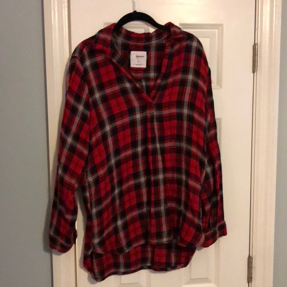 Red flannel MAKE ME AN OFFER